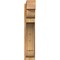Ekena Millwork Olympic Block Rough Sawn Outlooker, Western Red Cedar, 8"W x 30"D x 42"H OUT08X30X42OLY05RWR - alternate 4